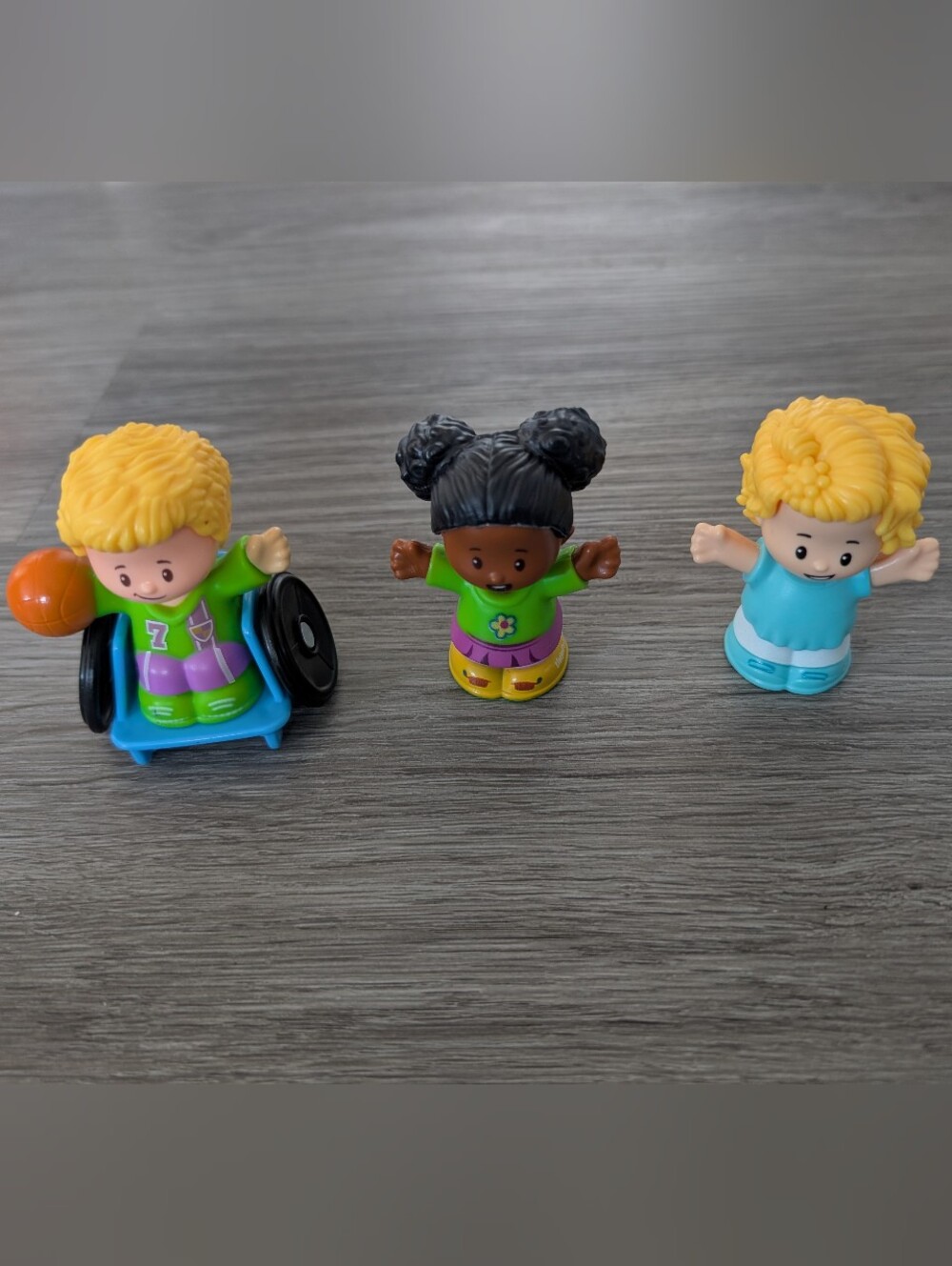 Set of 3 Kids Little People Fisher Price Figurine Toys